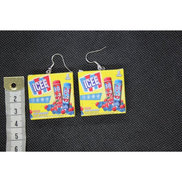 Mini Brands Icee pop Earrings - Picture 12 of 12